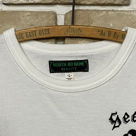 NorthNoName(ノースノーネーム)-”See Me” GIMMICK T(WHITE)