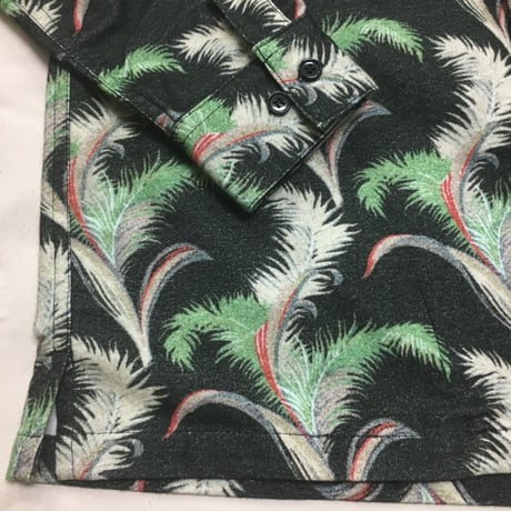 5WHISTLE(ファイブホイッスル) -HAWAIIAN NEL SHIRT(BLACK)