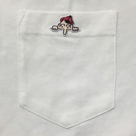 NorthNoName(ノースノーネーム)-”KILROY WAS HERE” TEE(WHITE)