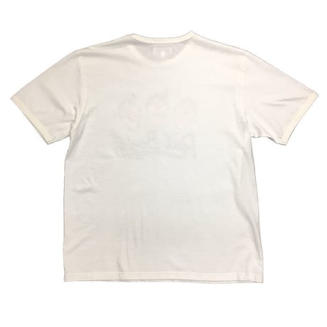 NorthNoName(ノースノーネーム)-PATCH DESIGN PRINT T-SHIRT(WHITE)