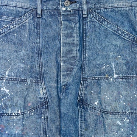 OLD JOE(オールドジョー) -DOUBLE CLOTH SNUGGER TROUSER PATINA & PAINT(INDIGO)