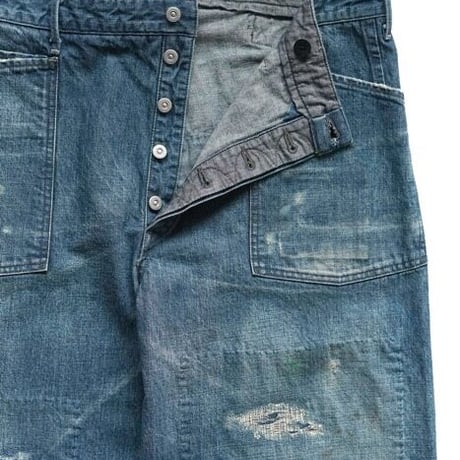 OLD JOE(オールドジョー) -WADORI MOULDER TROUSER SCAR FACE(INDIGO)