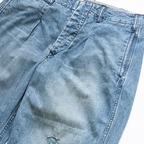 OLD JOE(オールドジョー) -PLEATED LIBERTY TROUSER SCAR FACE(INDIGO)