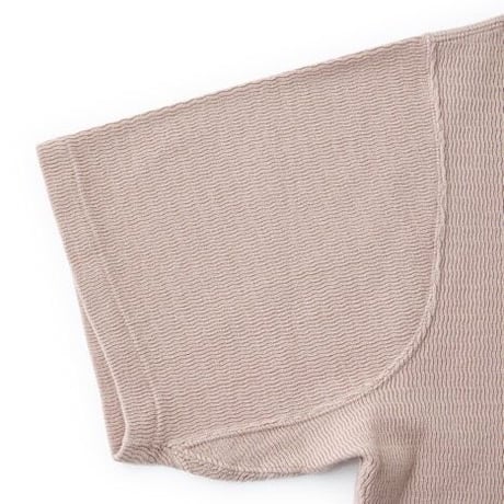 OLD JOE(オールドジョー) -WAVY RIB SPORTS SHIRTS short sleeve(CORAL)