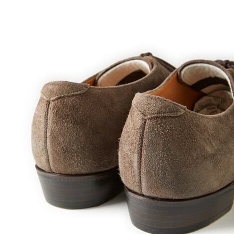 OLD JOE(オールドジョー) -"The Officer" STUNNING LEATHER OXFORD SHOES(PEWTER KUDU SUEDE)