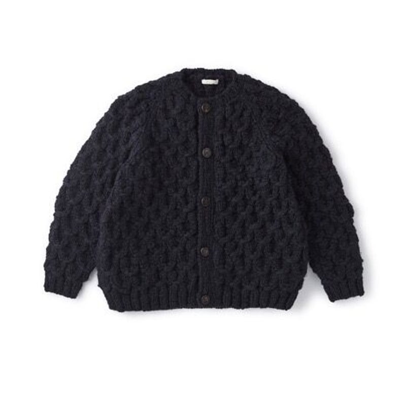 OLD JOE(オールドジョー) - SHELL PATTERN CREW-NECK COWI...