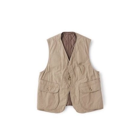 OLD JOE(オールドジョー) -PATINA NEP CLOTH GAME-KEEPER VEST(MINK)
