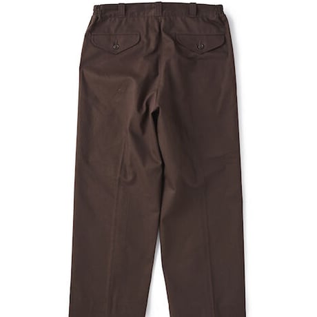 OLD JOE(オールドジョー) - FRONT TUCK ARMY TROUSER(ESPRRESO)