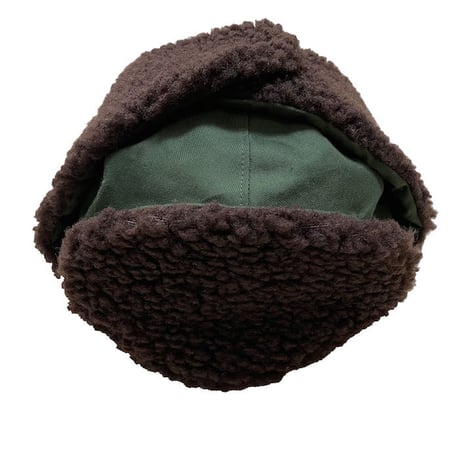 NorthNoName(ノースノーネーム)-BOMBER CAP(KHAKI)