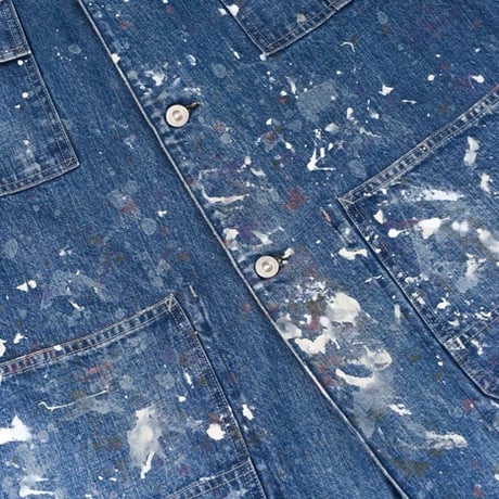 OLD JOE(オールドジョー) -HAMPTON CHORE JACKET PATINA & PAINT(INDIGO)