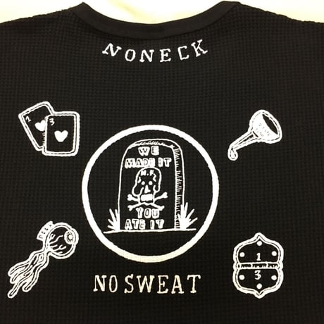 NorthNoName(ノースノーネーム) - THEMAL L/S SHIRT(BLACK)