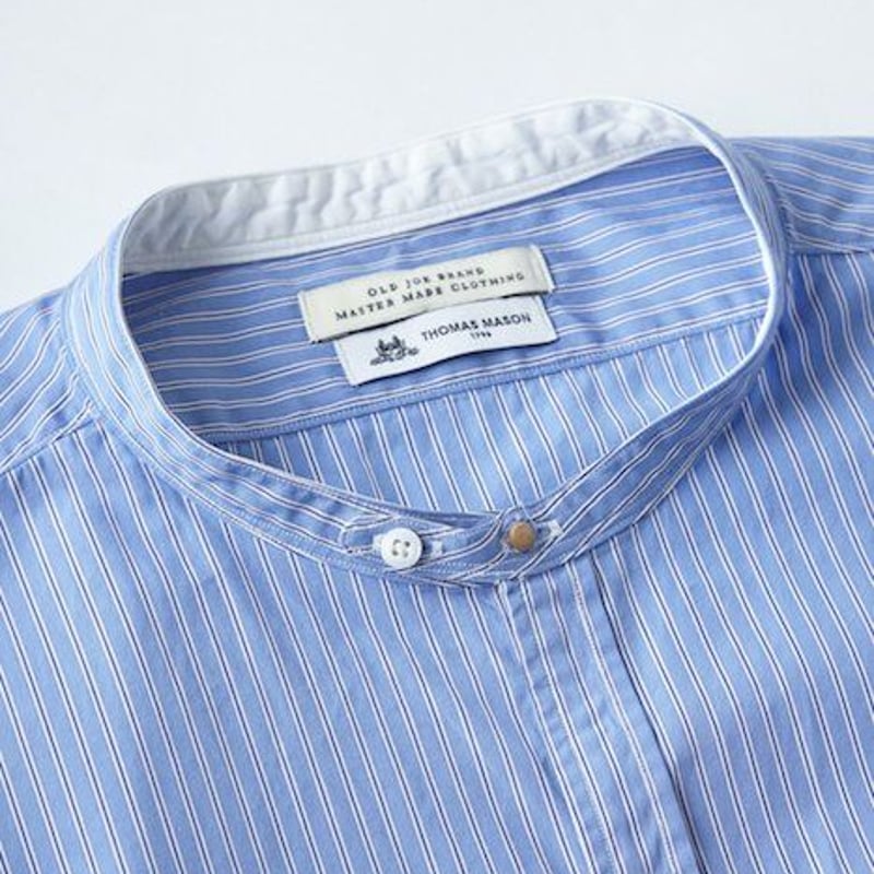 OLD JOE(オールドジョー) -STUD BUTTON BAND COLLAR SHIRT OLD JOE(オールドジョー) -STUD BUTTON BAND COLLAR SHIRT