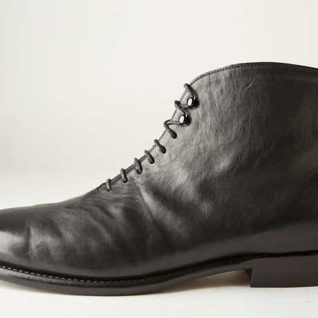 OLD JOE(オールドジョー) -“The Bookmaker” ARTISAN LEATHER WHOLE CUT BOOTS(BLACK)