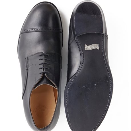 OLD JOE(オールドジョー) -“The Leader” ARTISAN LEATHER CAP TOE SHOES(BLACK HORSE BUTT)