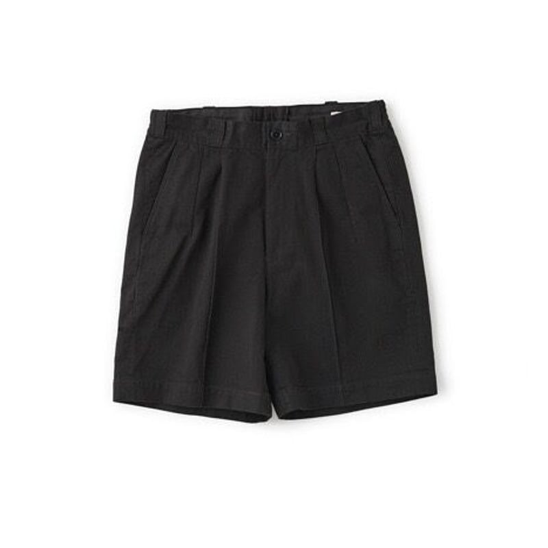 OLD JOE(オールドジョー) -FRONT TUCK ARMY SHORTS(BLACK)
