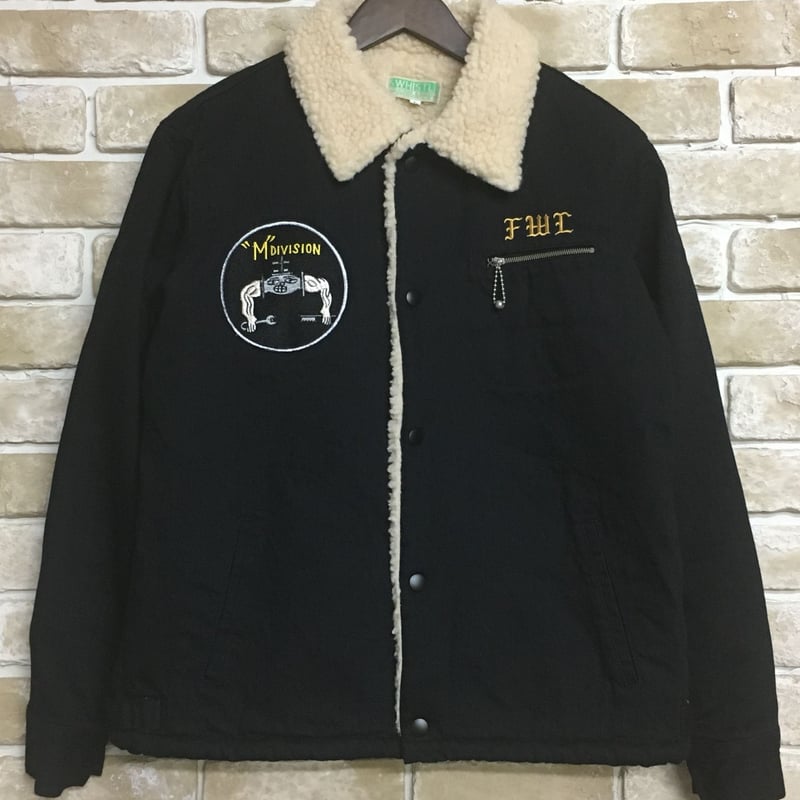 5WHISTLE(ファイブホイッスル) -SAILOR'S BOA JACKET(BLACK) 5WHISTLE(ファイブホイッスル) -SAILOR'S BOA JACKET(BLACK)