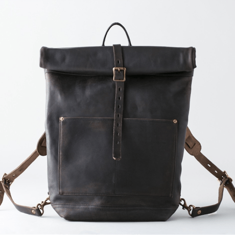 VASCO(ヴァスコ)-VS-205L  LEATHER ROLLTOP RUCKSACK