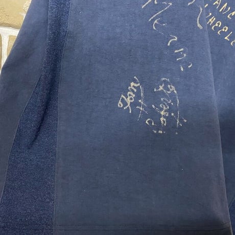 NorthNoName(ノースノーネーム)-HENRY NECK SHIRTS(NAVY)