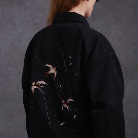 OLD JOE(オールドジョー) -PATINA HERRINGBONE SOUVENIR JACKET(ONYX)
