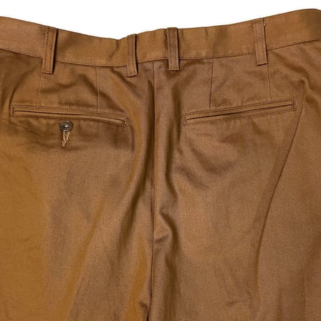 NorthNoName(ノースノーネーム)-TOW TUCK TROUSERS(REDDISH BROWN)
