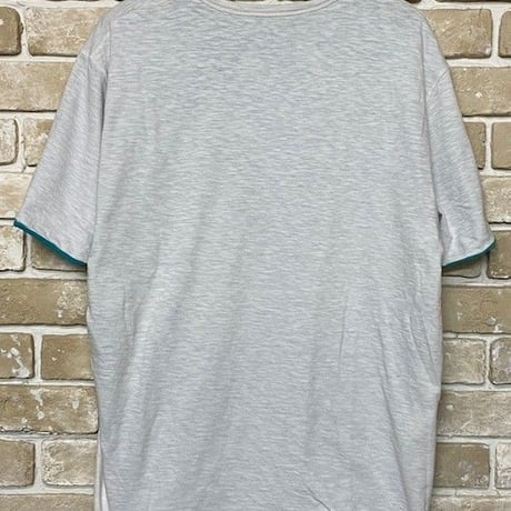 NorthNoName(ノースノーネーム)-LONE WOLF REVERSIBLE T(TURQUOISE/WHITE)