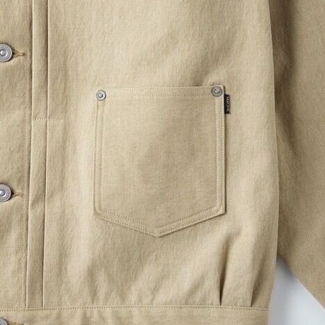 OLD JOE(オールドジョー) - RIVETED ONE POCKET JEAN JACKET(DUNE)