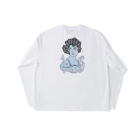BILLBOARD(ビルボード) -221BL-CT05 PRINT T-SHIRTS "THE TAILOR" Long Sleeve(WHITE)