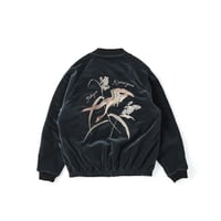 OLD JOE(オールドジョー) -FADED VELVET SOUVENIR JACKET(GRAPHITE)
