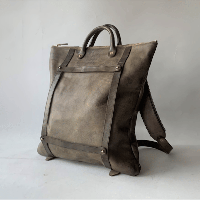 VASCO-CANVAS×LEATHER 2WAY HELMET BAG