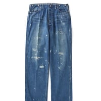 OLD JOE(オールドジョー) -BELTLESS WAIST JEAN TROUSER"990" SCAR FACE & PAINT(INDIGO)