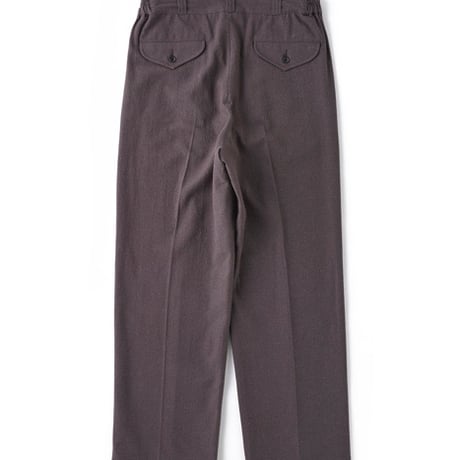 OLD JOE(オールドジョー) -FRONT TUCK ARMY TROUSER(GRAPHITE)