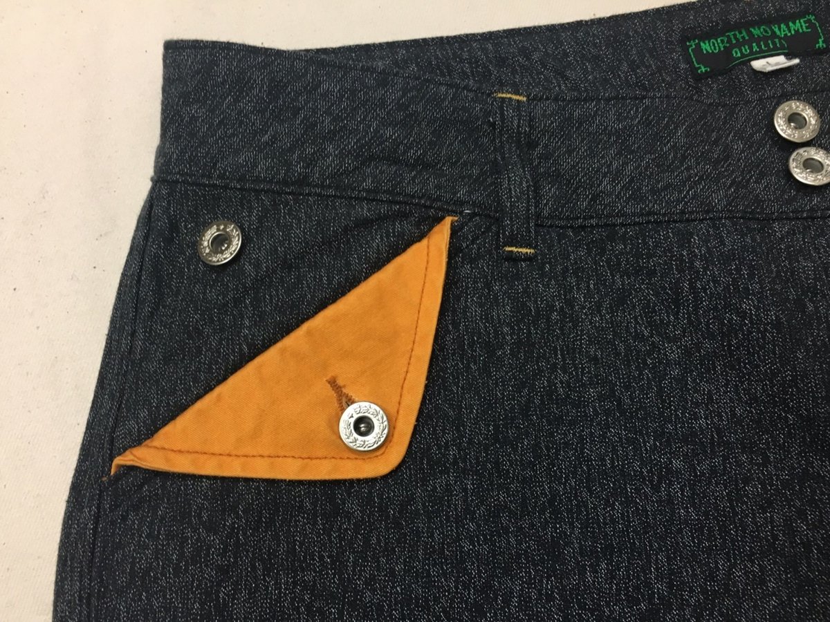 NorthNoName LAUNDRY MAN PANTS Lサイズ NorthNoName(ノースノーネーム)-LAUNDRY MAN PANTS(HICKORY