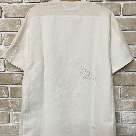 NorthNoName(ノースノーネーム)-HENRY NECK SHIRTS(WHITE)
