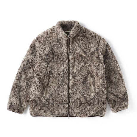 OLD JOE(オールドジョー) -ARABESQUE PILE ZIP JACKET(MINK)
