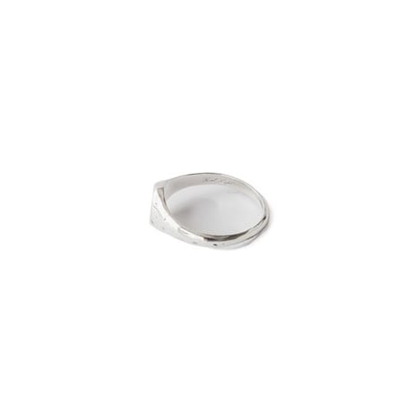 OLD JOE(オールドジョー) -NOVEL LIGHT SMALL OVAL SIGNET RING / HAMMERED OJ-AC03