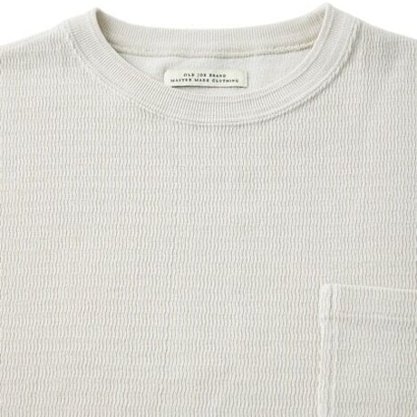 OLD JOE(オールドジョー) -WAVY RIB SPORTS SHIRTS short sleeve(BONE)