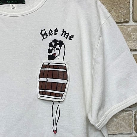 NorthNoName(ノースノーネーム)-”See Me” GIMMICK T(WHITE)