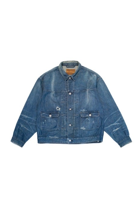 ジャケット・アウター OLD JOE & CO. NEP GABARDINE CLUB JACKET OLD JOE(オールドジョー) -SAILOR COLLAR CHORE JACKET(NE