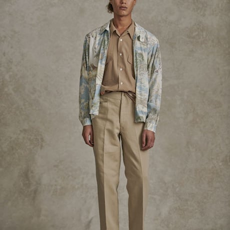 OLD JOE(オールドジョー) ROUND COLLAR DRIZZLER JACKET(OPALINE)