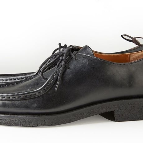 OLD JOE(オールドジョー) -“The Shepherd“ STUNNING LEATHER TYROLEAN SHOES (BLACK HORSE BUTT)