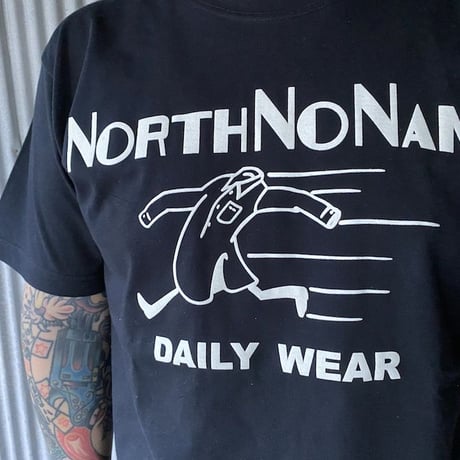 NorthNoName(ノースノーネーム)-ADVERTISING S/S T(BLACK)