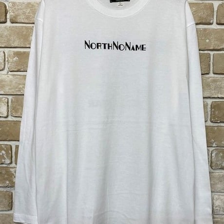 NorthNoName(ノースノーネーム)-ADVERTISING L/S T(WHITE)