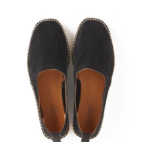 OLD JOE(オールドジョー) -SQUARE TOE ESPADRILLES(BLACK)