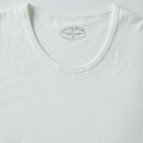 OLD JOE(オールドジョー) - TUBE TEE ROUND-NECK(OFF WHITE)