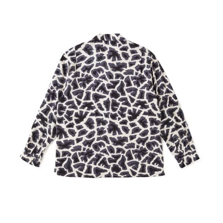 OLD JOE(オールドジョー) -ORIGINAL PRINTED OPEN COLLAR SHIRTS Giraffe Long-Sleeve(ONYX)