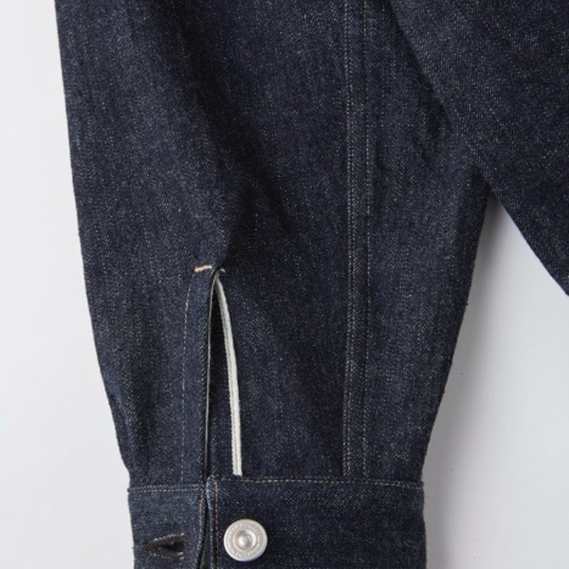 OLD JOE(オールドジョー) -CURVED FLAP JEAN JACKET(INDIG