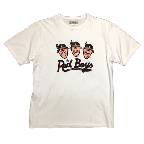 NorthNoName(ノースノーネーム)-PATCH DESIGN PRINT T-SHIRT(WHITE)
