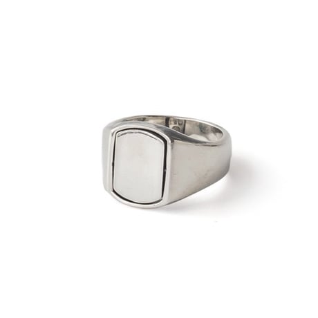 OLD JOE(オールドジョー) -NADALL SQUARE SIGNET RING / STAMPED OJ-AC10