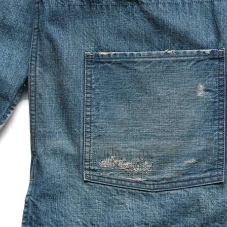 OLD JOE(オールドジョー) - CAMP COLLAR MOULDER JACKET SCAR FACE(INDIGO)