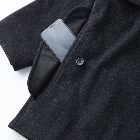 OLD JOE(オールドジョー) - CASHMERE MELTON FIELD STREAM JACKET(GRAPHITE)